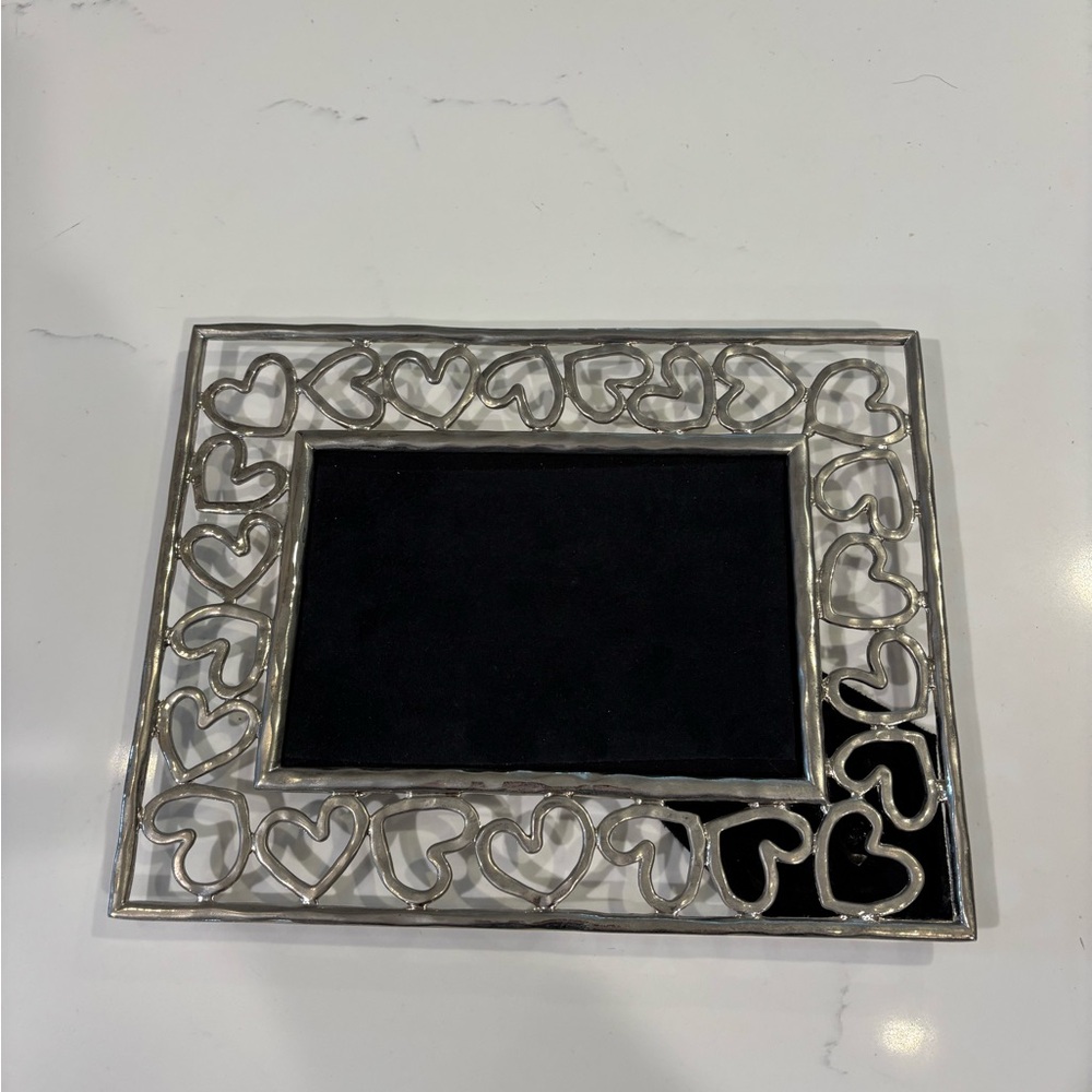 Michael Aram Silver Heart Motif Frame